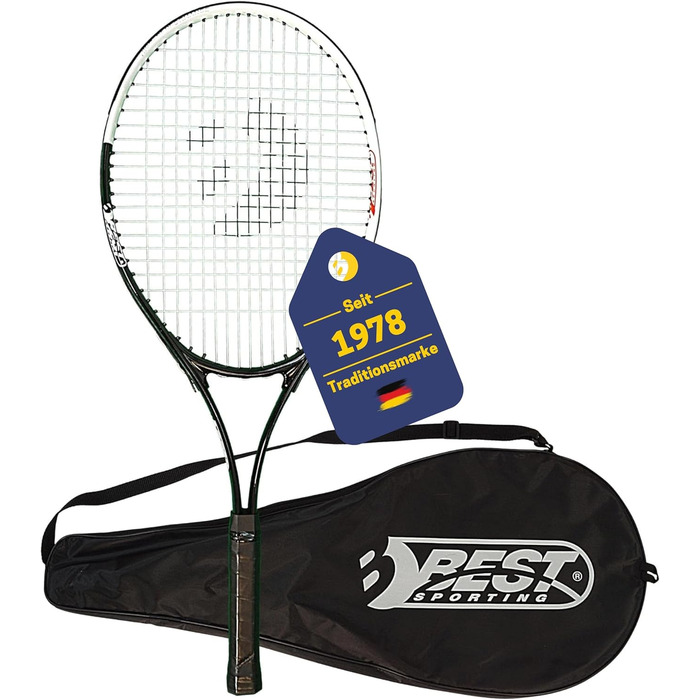 Тенісна ракетка Best Sporting XT-Power 250г L3 алюмінієва, для початківців, дітей та дорослих, з чохлом
