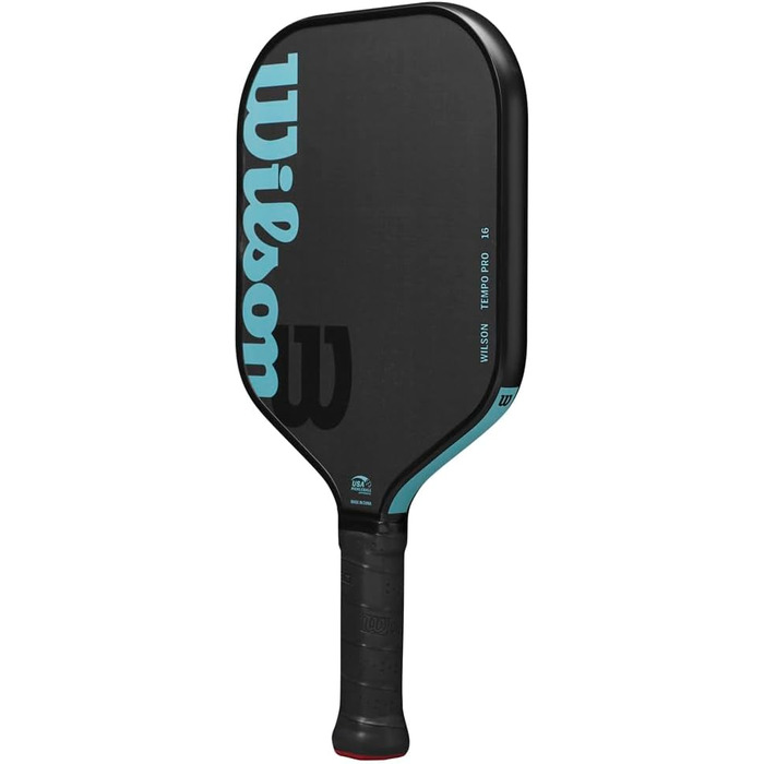 Піклбол ракетка Wilson Tempo Pro 16 з вуглецевого волокна, широка, для піке́лболу, для чоловіків і жінок, для просунутих гравців