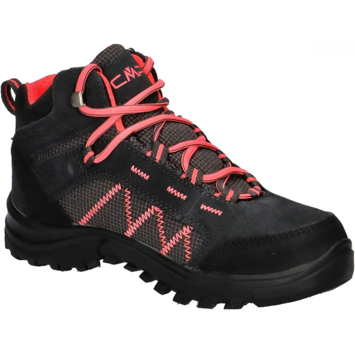 Дитячі трекінгові черевики CMP Thiamat Mid 2.0 WP (37 EU, сірий, рожевий)