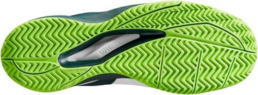 Тенісне взуття Wilson Rush Pro Ace для жінок, 43 1/3 EU, білий, Ponderosa Pine, Jasmine Green