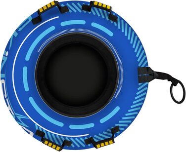 Сноутюбінг SkinStar Cross Profi 100 см, синій, надувні сани для снігу