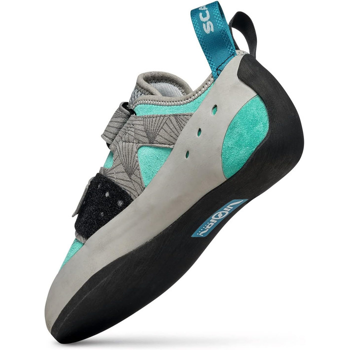 Кріпи для скелелазіння Scarpa Origin для жінок, боулдерингові (40.5 EU, Maldive Light Gray Ffxw)