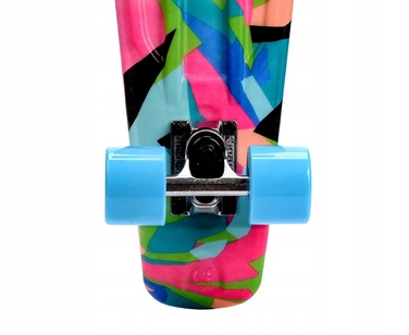 Скейтборд Meteor Multikolor, багатокольоровий, 56x15 см