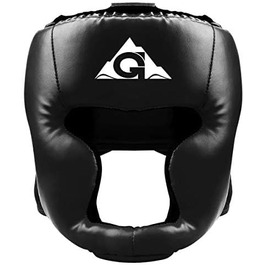 Шолом для боксу та єдиноборств для дітей і дорослих, PU шкіра, для MMA, кікбоксингу, муай-тай, карате, тхеквондо, спарингів