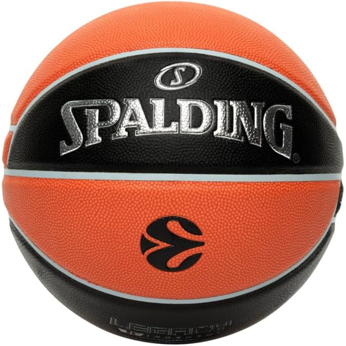 Баскетбольний м'яч Spalding 77100Z чорний/помаранчевий, розмір 7