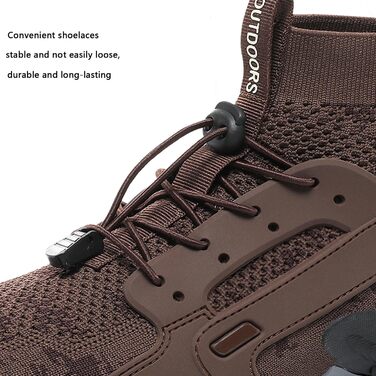 Чоловічі та жіночі трекінгові черевики VTASQ: легкі, дихаючі, антиковзні, для хайкінгу та трейлраннінгу, унісекс, колір: коричневий, розмір EU 40