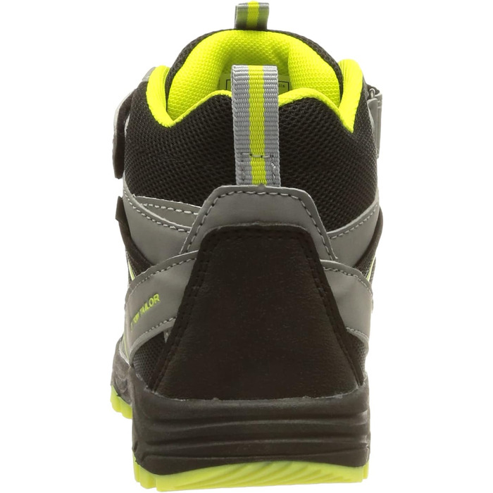 Дитячі кросівки TOM TAILOR 4271102 для ходьби (40 EU, чорно-сіро-неоново-жовті)