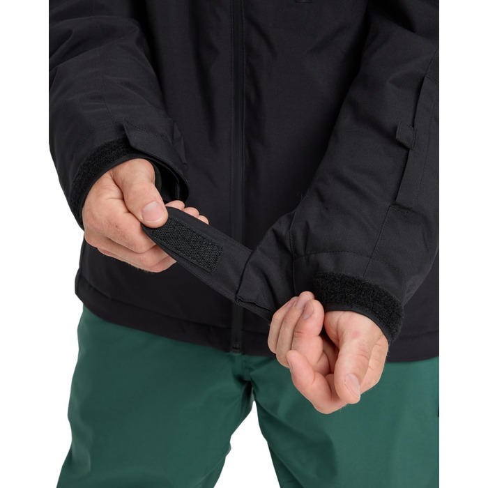 Жилет Quiksilver Titano Herren (Чоловічий) Alond, Чорний (M)