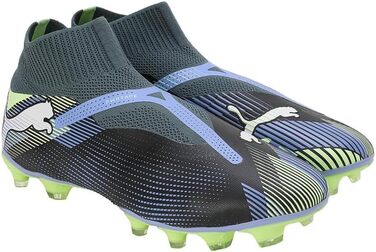 Кросівки футбольні PUMA Future 7 Match+ Ll Fg/Ag, 46 EU, Gray Skies/Puma White/Fizzy Apple