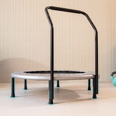 Трамплін Cecotec Drumfit Jump для дорослих, Ø 92-127 см, знімний та складаний. Еластичне полотно, 6-7 ніжок, максимальне навантаження 100 кг