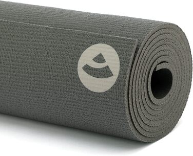 Преміум йога-мат Bodhi Rishikesh 80 XL, антиковзкий, для йоги та пілатесу, екологічний, сертифікат OEKO-TEX, Німеччина, колір taupe