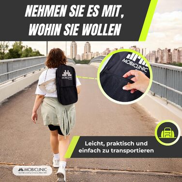 Набір для піклболу Mobiclinic®: 4 ракетки з фібергласу, 4 м'ячі, сумка, ергономічні ручки, поліпропіленовий стержневий матеріал