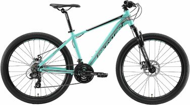 Гірський велосипед BIKESTAR Hardtail алюмінієвий, 21 швидкість Shimano, дискові гальма, 26