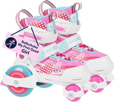 Дитячі ролики Hudora My First Quad - регульовані, для дівчаток, 30-33 розмір