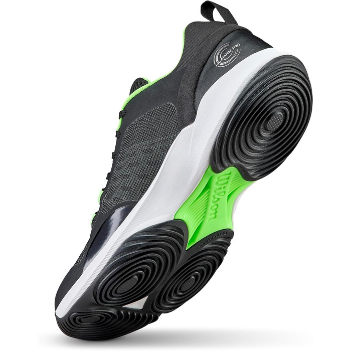 Чоловічі кросівки для падел-тенісу Wilson Hurakn Pro V2, 46 EU, чорні