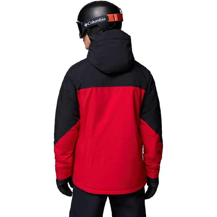 Куртка гірськолижна чоловіча Columbia Powder Prime XL бордово-чорна