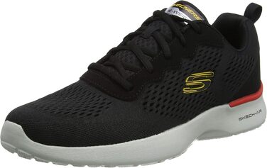 Чоловічі кросівки Skechers Skech-air Dynamight Tuned Up чорного кольору з сірими вставками, 42 EU