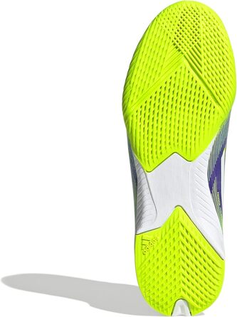 Дитячі футбольні бутси adidas F50 League Indoor для залу, розмір 38 EU, фіолетовий, білий, лимонний