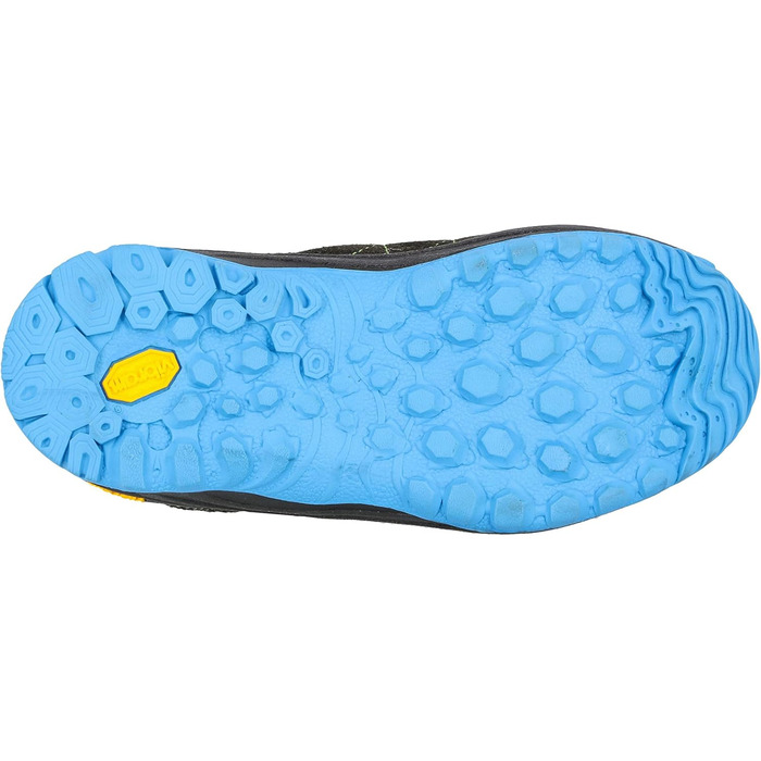 Черевики трекінгові та для прогулянок Brütting Kinder Bergen Low, унісекс, 38 EU, антрацит, синій, лимонний