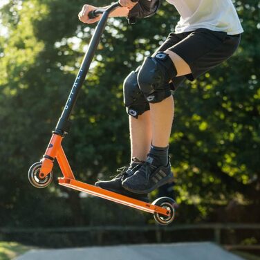 Самокат трюковий Osprey Stunt Pro 360° для дітей та дорослих, з підшипниками ABEC 5, помаранчевий