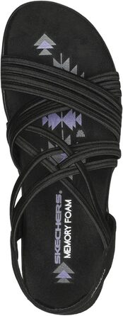 Жіночі сандалії Skechers Reggae Slim Sunnysides, чорний колір, 37 EU