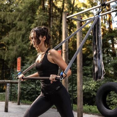 Aerobis® Powerbands: Набір еластичних стрічок для силових тренувань до 200 кг | Без латексу, 4 шт.