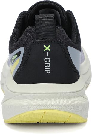 Кріцелі: Кросівки для бігу та трекінгу, сірі, 47 EU. Зручні спортивні кросівки для чоловіків, широка передня частина, підходять для бігу по вулицях та трейлу