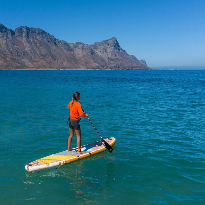 THURSO SURF Надувна SUP-дошка Waterwalker 120 305×76×15 см, комплект: карбонове весло, рюкзак, двокамерний насос, страховочний лиш