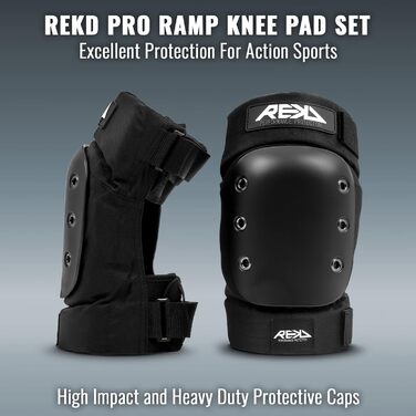 Захисні наколінники Rekd Pro Ramp для скейтборду, унісекс, для дорослих