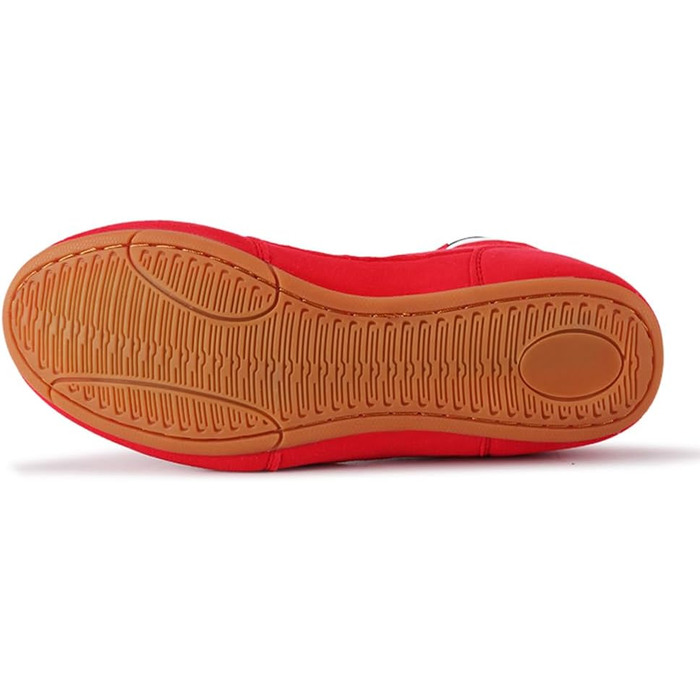 Кросівки для боротьби, боксерські кросівки, гумова підошва, для чоловіків, жінок та дітей, дитячі (42 EU, червоні)