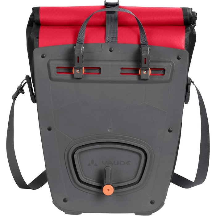 Велосипедні сумки на багажник VAUDE Aqua Back Plus, водонепроникні, червоні, універсальний розмір