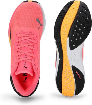 Кросівки для бігу Puma Electrify Nitro 3 Fade Wns - жіночі, 39 EU, Sun Stream Sunset Glow, Puma White