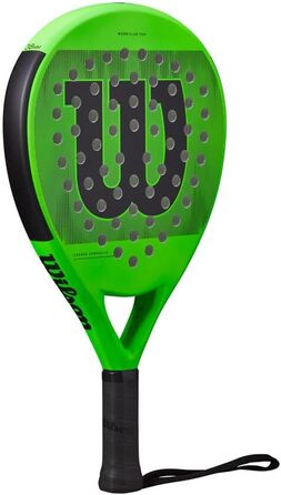 Падель ракетка Wilson Blade Team, скловолокно/EVA, 370 г, зелено-чорна