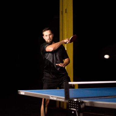 Настільна ракетка Butterfly Timo Boll Black, професійна, ITTF, анатомічна ручка, накладка Wakaba