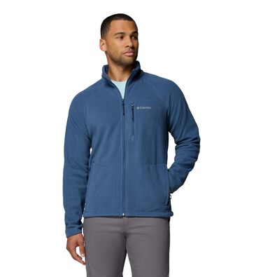 Чоловіча флісова куртка Columbia Fast Trek II Full Zip Fleece, темно-сіра (Dark Mountain), розмір XXL