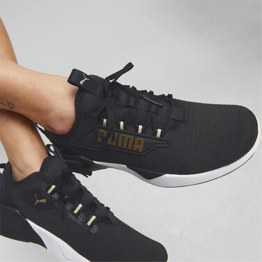 Кросівки PUMA Retaliate 2 чорно-золоті, для бігу, оригінальна модель