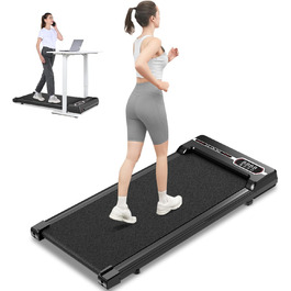 Walking Pad Laufpad - Біговий килимок для дому (Gehband Walkpad) чорного кольору