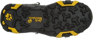 Черевики для хлопчиків Jack Wolfskin Rascal Texapore - трекінгові та для прогулянок, сірі, 33 EU