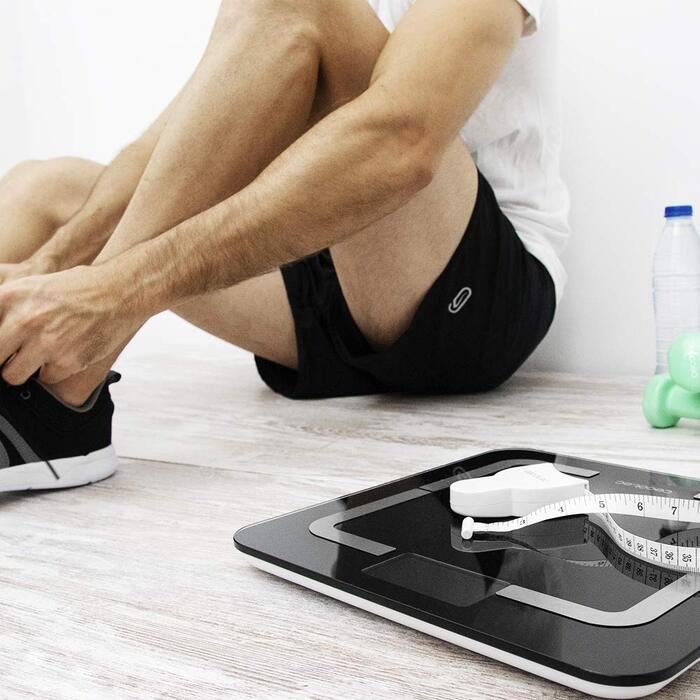 Розумні ваги Cecotec Surface Precision 9750 Smart Healthy з біоімпедансом, Bluetooth, 10 параметрів здоров'я, загартоване скло, чорні (30 x 30 см)