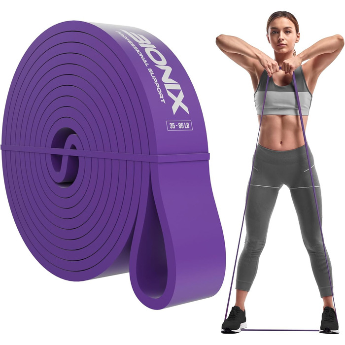 Еластичні стрічки Bionix для фітнесу та силових тренувань (різні рівні опору)