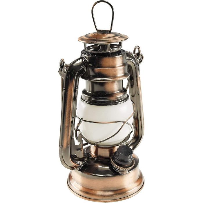 Ліхтар кемпінговий LED ChiliTec з регулюванням яскравості, вінтажний дизайн (мідь, 19 см)