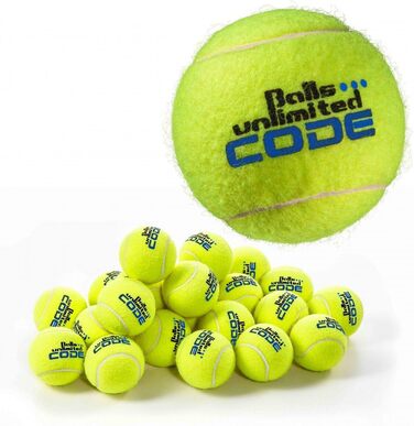 Topspin Balls Unlimited Code Blue тенісний м'яч, безтисковий, для тренувань, 60 шт. у мішку