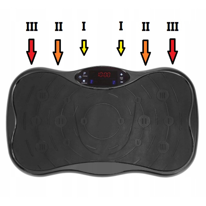Віброплатформа Vibro Slim, 200 Вт, 5 програм, макс. навантаження 100 кг
