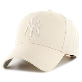 Кепка New Era 47 New York Yankees Adjustable, бежева, MLB, універсальний розмір
