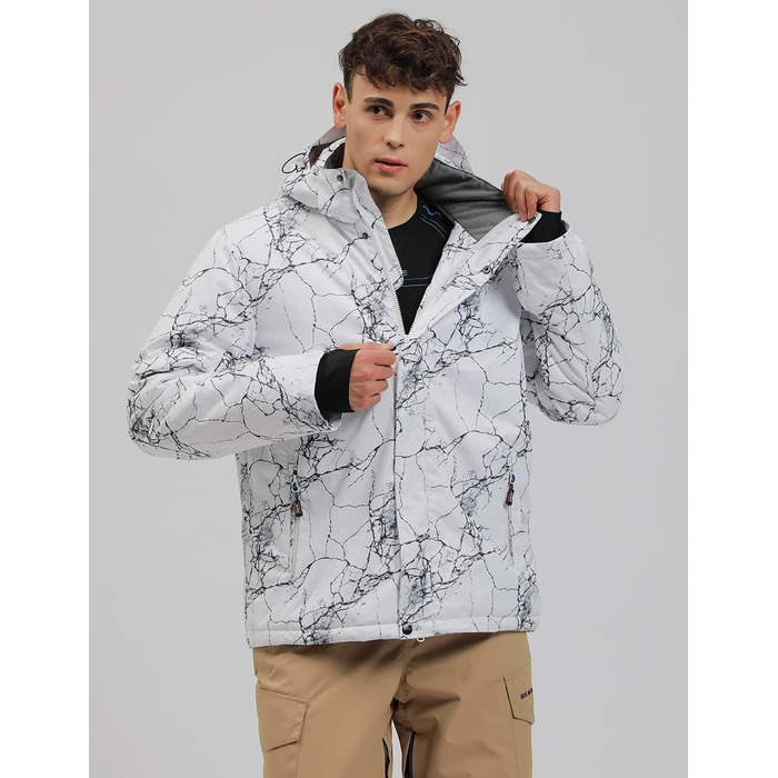 Спортивний костюм YEEFINE для чоловіків: куртка та штани, розмір L, колір хакі