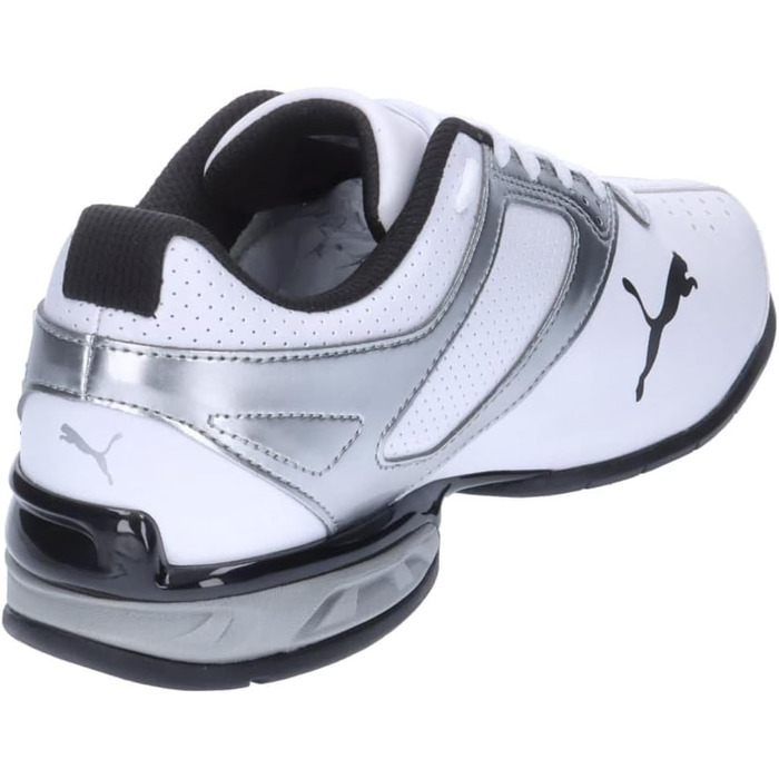 Кросівки жіночі PUMA Tazon 6 для тренувань, 42.5 EU, білий, сріблястий, чорний