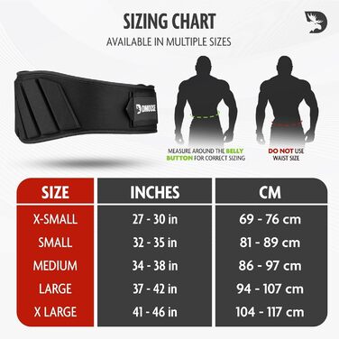 Пояс для важкої атлетики DMoose - підтягуючий пояс з системою самоблокування - пояс для чоловіків та жінок - фітнес, важка атлетика, бодібілдинг, кросфіт