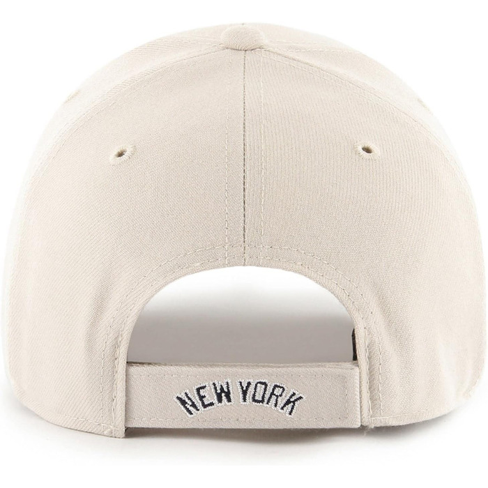 Кепка '47 New York Yankees MVP MLB Adjustable Cap — Сірий (Storm Cloud), унісекс, регульований розмір