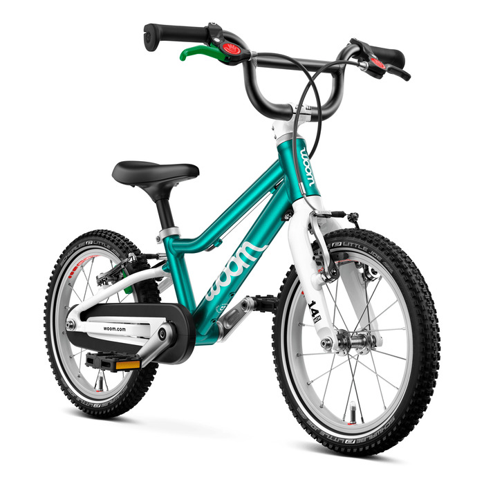 Дитячий велосипед Woom Go 2, бірюзовий, 14