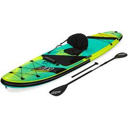 SUP дошка Bestway Hydro-Force Freesoul Tech 340x89x15 см, комплект для турингу